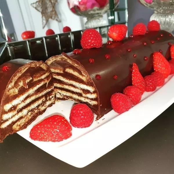 Gâteau au chocolat sans cuisson 