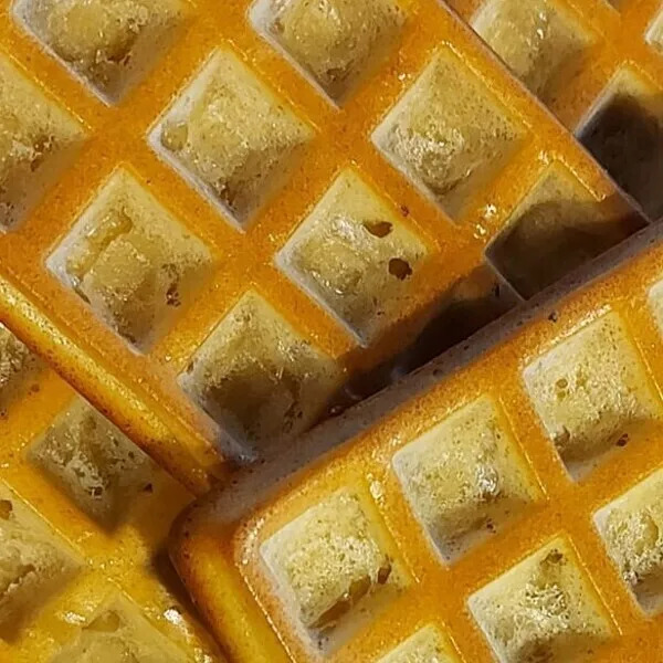 Gaufres healthy à l'orange