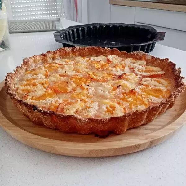 tarte fine aux abricots