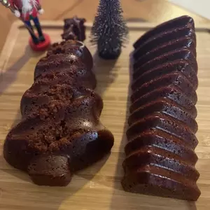 Sapinou  et cake cannelé aux épices de Noël 