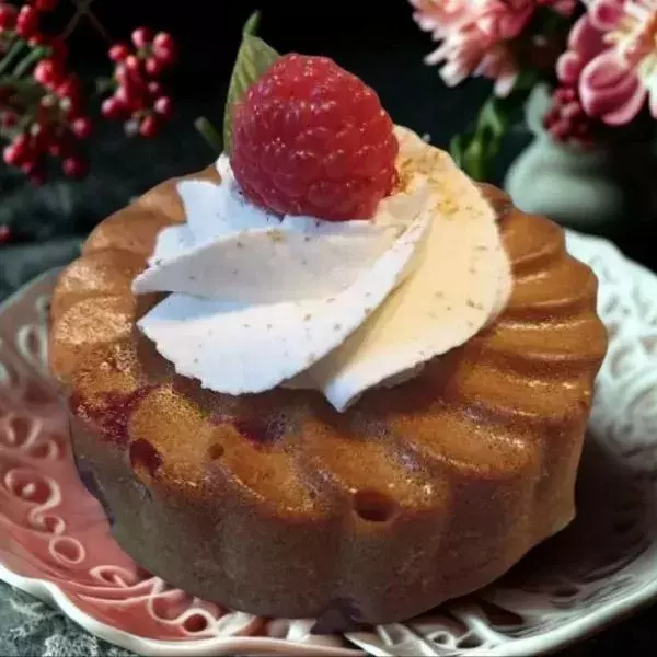 Flower fraises framboises