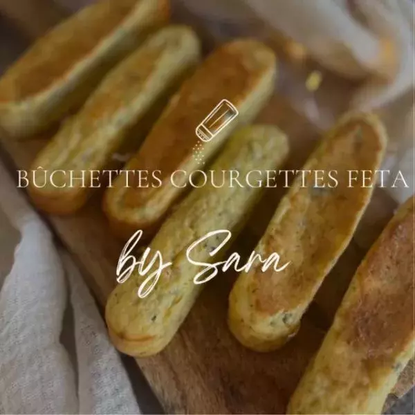 Bûchettes courgettes fêta