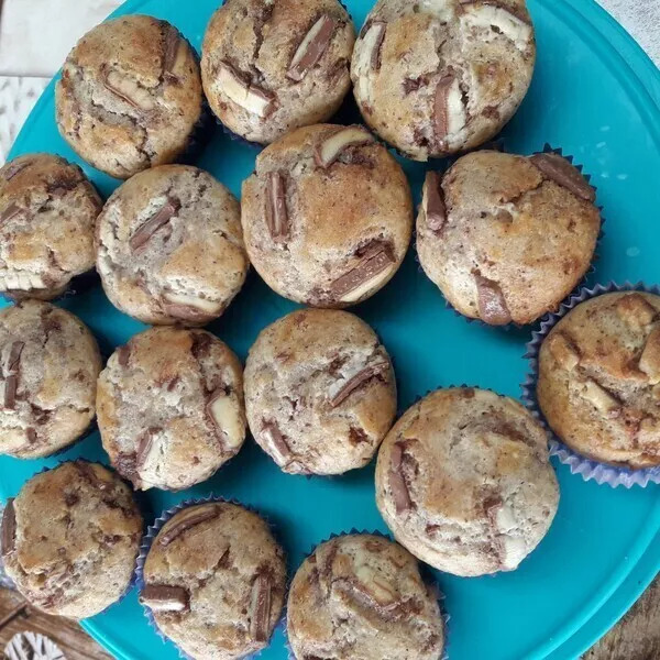 muffins  au kinder maxi