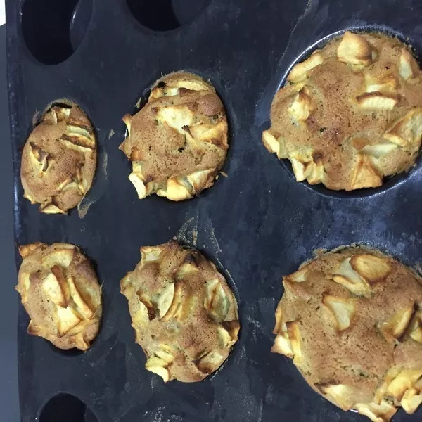 Muffin sans gluten aux pommes