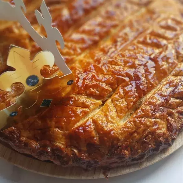 Galette des rois à la frangipane