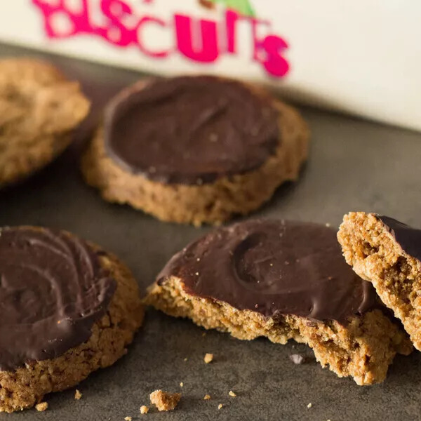 Hobnobs, biscuits flocons d'avoine chocolat