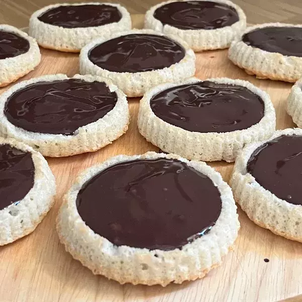 Succès au chocolat 🍫 en tartelettes renversées