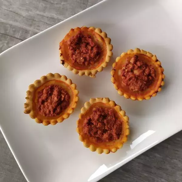 Mini tartelettes thon/tomate