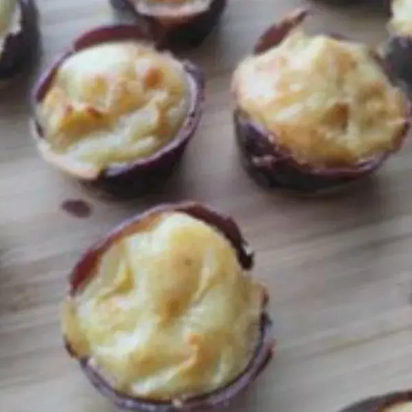 Mini muffins Magret - Comté - pommes OU noix