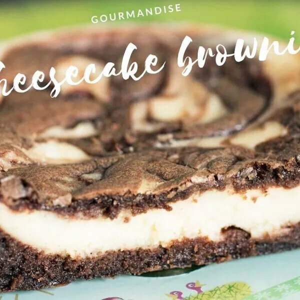 Cheesecake brownie du Chef Philippe