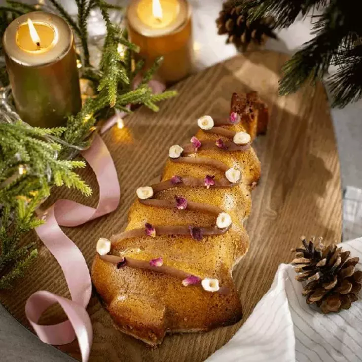 Marbré marron vanille