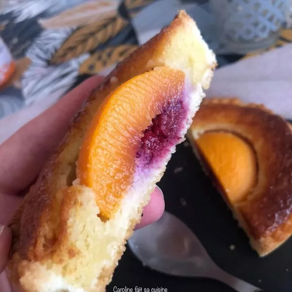 Tartelettes amandine à la pêche et aux framboises