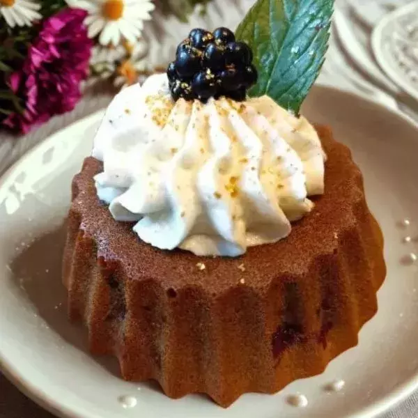 Merveilleux Twists aux mûres sauvages.