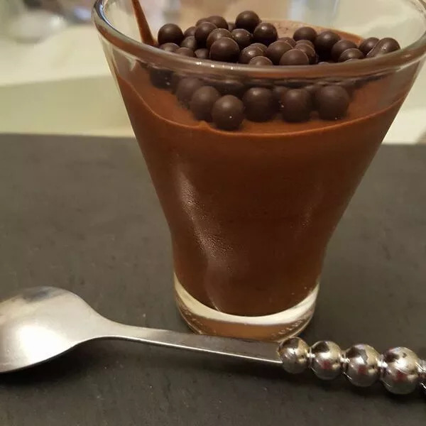 Mousse au chocolat express