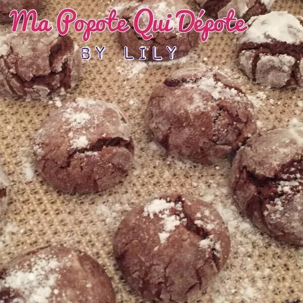 Crinkles chocolatés