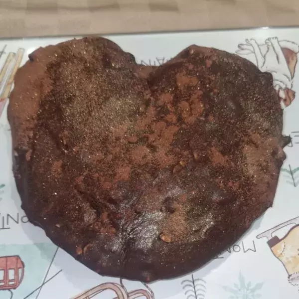 Fondant choco-amandes au Air fryer
