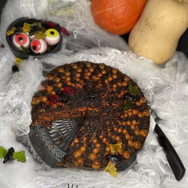 Gâteau Marbré Effrayant Halloween