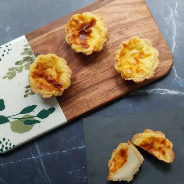 Mes petits flans à la vanille