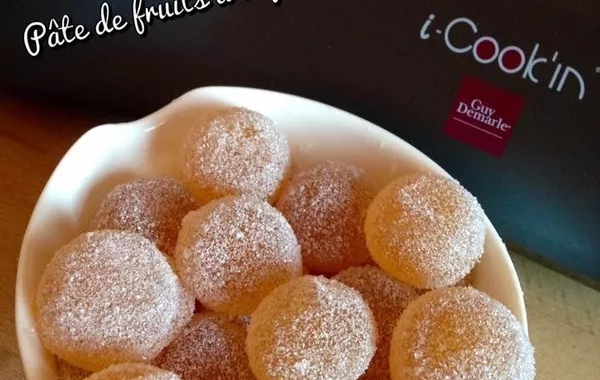 Pâte de fruit à la pomme