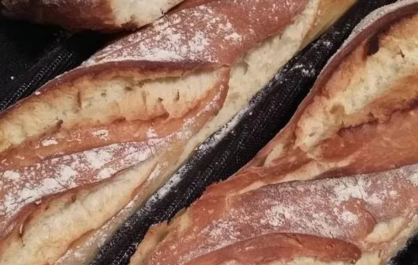 Baguettes croustillantes en 1h