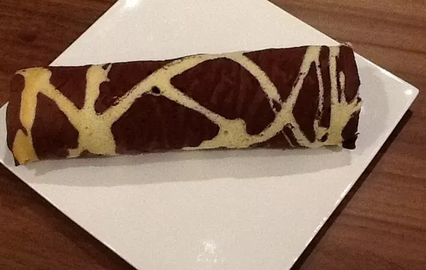 Roulé girafe au chocolat