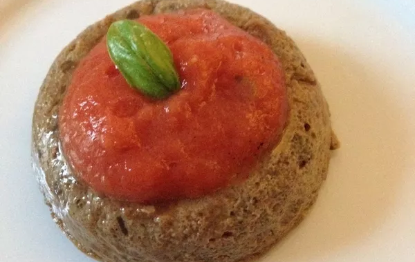 Mousse d'aubergines froides