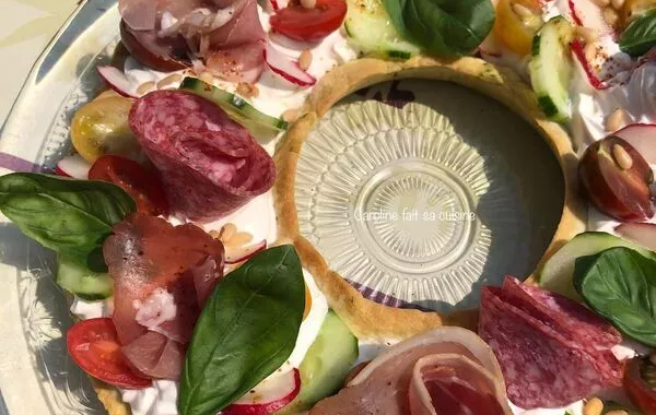 Tarte salée fraîcheur