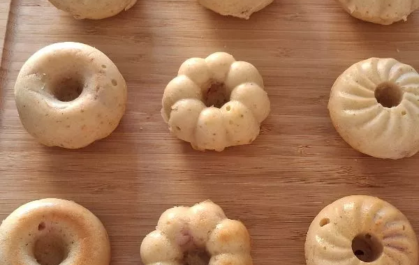 Mini donuts fromage/ dés d'épaule