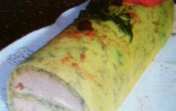Bûche d'été au saumon