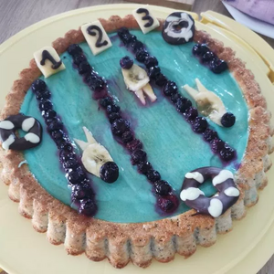 Le gâteau piscine
