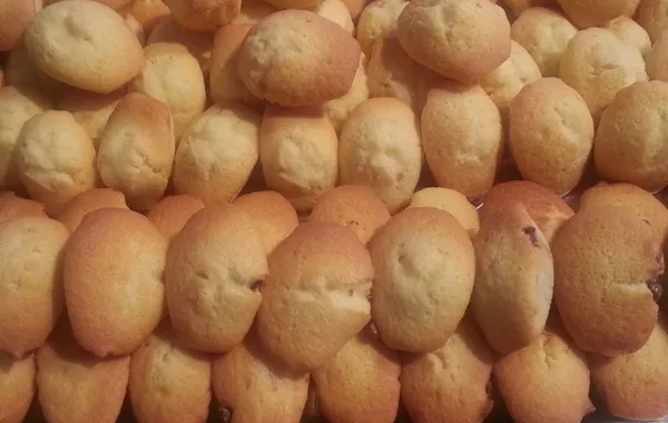 Mini madeleines nutella