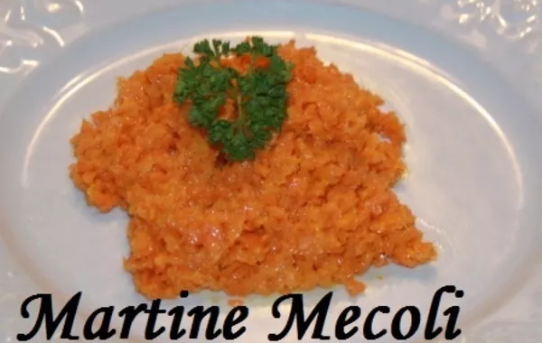 Carottes râpées à la vinaigrette sans cook'in
