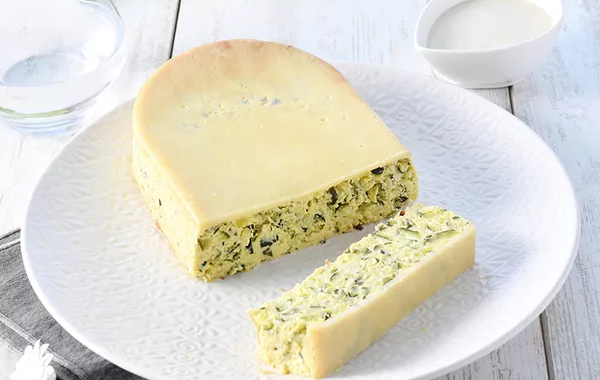 Flan de courgette