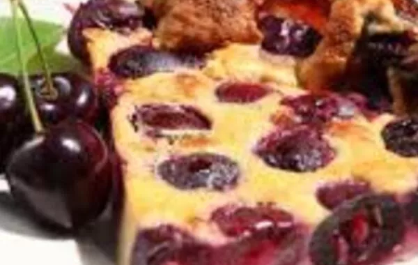 Clafoutis aux cerises dans le moule Manqué cannelé FM 480