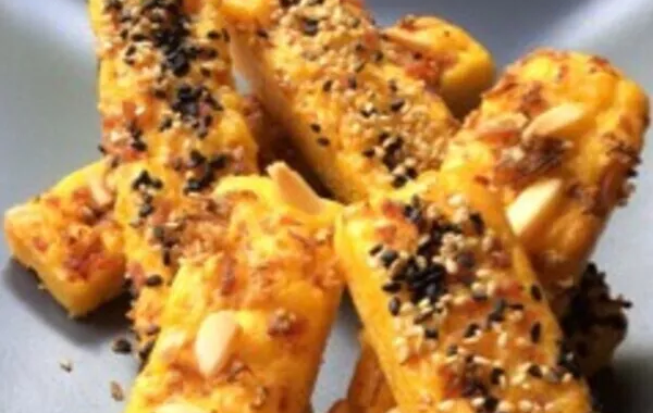 Bâtonnets potiron croustillants NDL(avec ou sans gluten)
