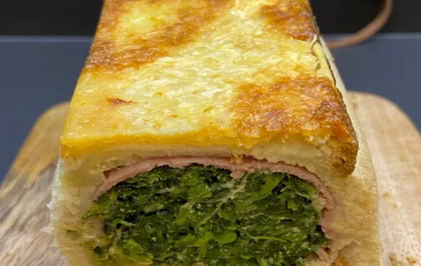 Croque épinards -ricotta