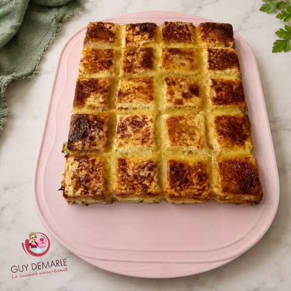 CROQUE CHEVRE COURGETTES
