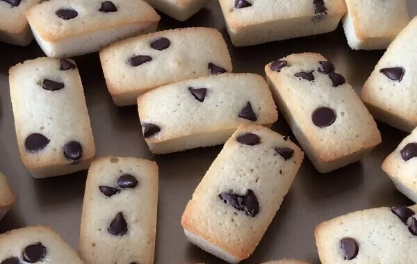 Financiers pépites de chocolat