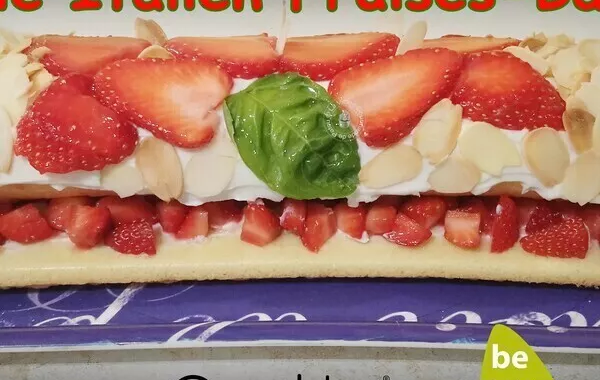 Roulé Italien Fraises & Basilic