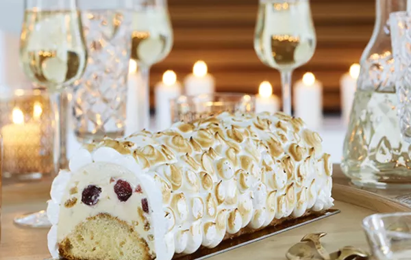 Bûche façon omelette norvégienne