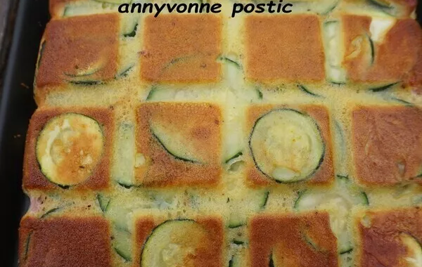 invisible aux courgettes