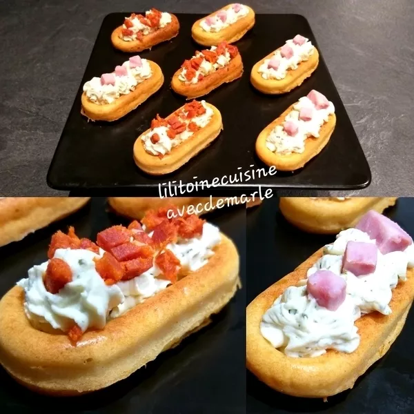 Barquette savarin apéritives