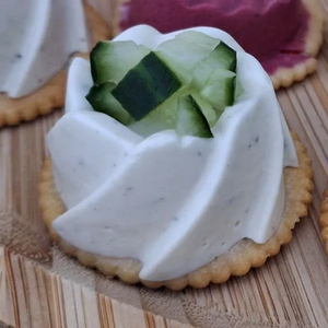 Bouchées pannacotta au boursin 