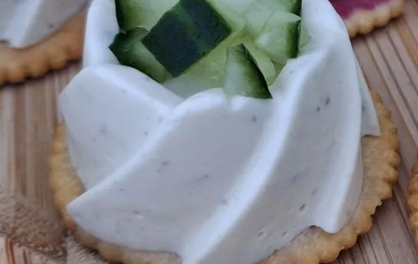 Bouchées pannacotta au boursin