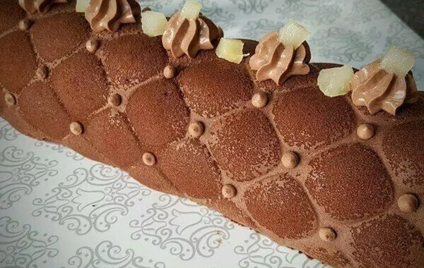 Bûche Express Poires Chocolat