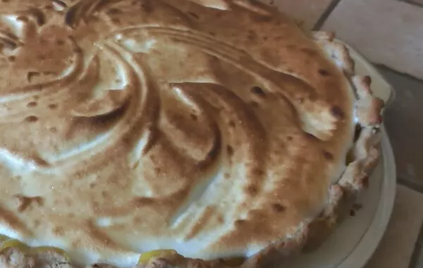 Tarte citron meringuée