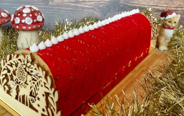 Bûche Pomme d’Amour