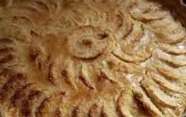 Tarte aux pommes alsacienne