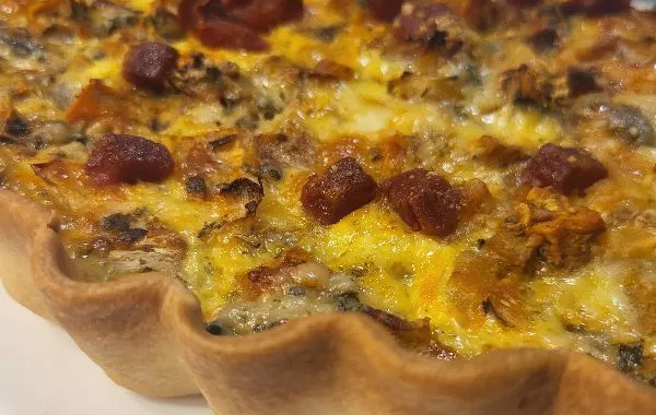 Tarte patate douce /courgettes