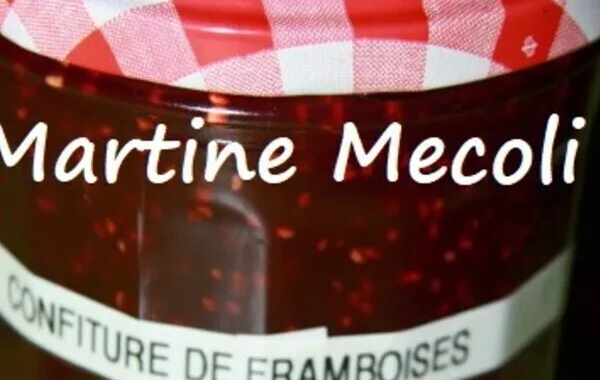 Confiture de framboises